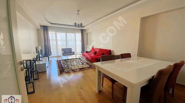 A luxurious and furnished 4+1 apartment for rent in Adnan Kahveci neighborhood.