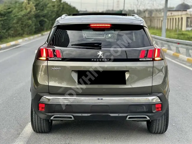 Karatas Motors offers you a 2019 Peugeot 3008 with a panoramic glass roof and low mileage, with 180 horsepower...