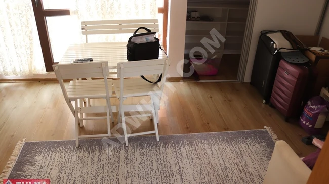 A fully furnished apartment with a terrace on KEKİK Street, 13 minutes from the metro station.