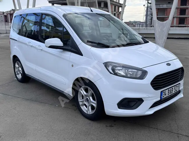 سيارة  FORD COURİER  موديل 2019 نظيفة بدون تغييرات من ADİL OTOMOTİV .