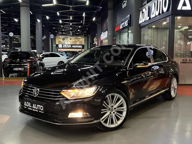 VW PASSAT 1.6 TDI موديل 2018  رؤية خلفية  مكيف هواء ناقل حركة يدوي