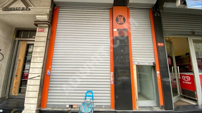 Shop for sale in a central and busy location on ORDU Street!