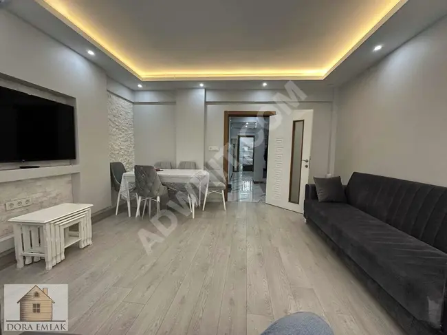 A fully furnished apartment for rent in the center of ÜSKÜDAR, close to transportation.