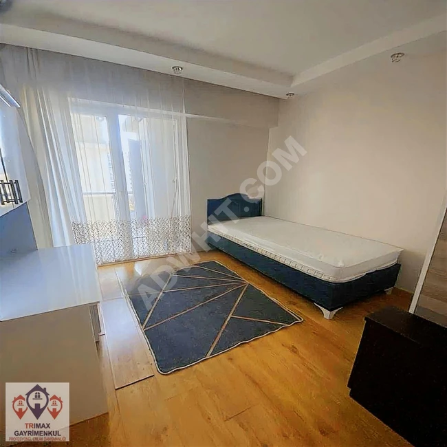 A luxurious and furnished 4+1 apartment for rent in Adnan Kahveci neighborhood.