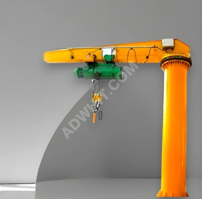 Manufacturing of Rotating Gantry Cranes for Boat Lifting – PUMA CRANE