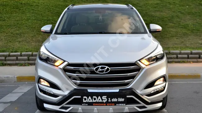 Hyundai Tucson  موديل 2017 55 ألف كم بسقف زجاجي، دفع رباعي، بدون عيوب