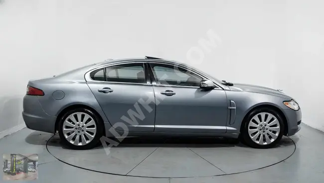 سيارة JAGUAR XF موديل 2008 مع فتحة سقف / حالة ممتازة بدون مصاريف...