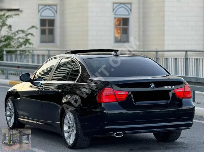 سيارة BMW 320D موديل 2012 بمسافة 160,000 كم، من المالك الأول، مزودة بشاشة، مناسبة للتقسيط