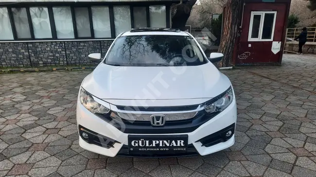 HONDA CIVIC 1.6 i-VTEC ECO ELEGANCE موديل 2017 فقط 88.000 كم...