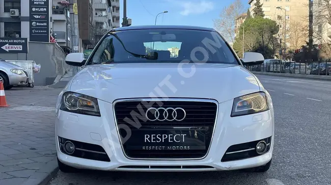 AUDI A3 SPORTBACK موديل 2012 - سقف بانورامي - 162 الف كم - من  RESPECT MOTORS