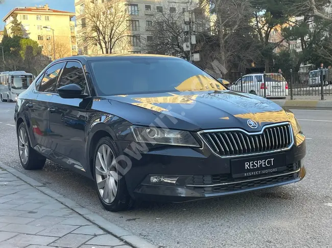 SKODA SUPERB 2.0 TDI موديل 2017 - 184 الف كم - من  RESPECT MOTORS ​