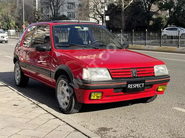 PEUGEOT 205 1.9 GTI موديل 1991 سقف بانورامي 109 الف كم - من ​ RESPECT MOTORS