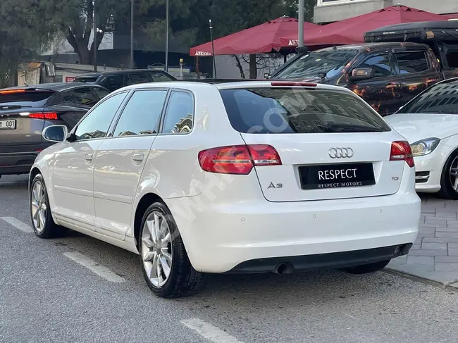 RESPECT MOTORS 2012 AUDI A3 SPORTBACK 1.6 TDI CAM TAVAN 162 KM