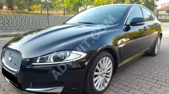 JAGUAR XF 2.2 D car, model 2012, with a distance of 198,000 km