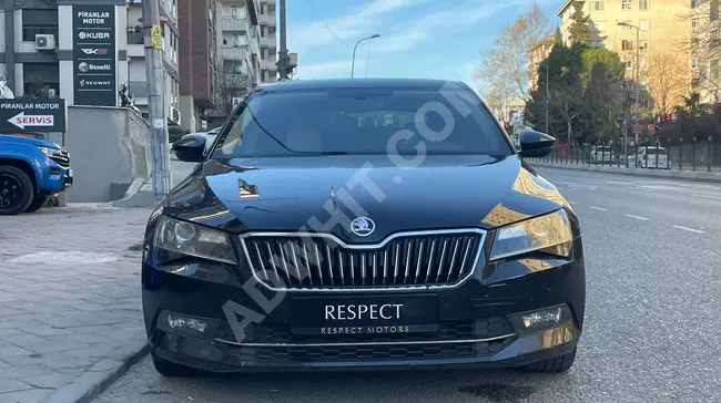 SKODA SUPERB 2.0 TDI موديل 2017 - 184 الف كم - من  RESPECT MOTORS ​