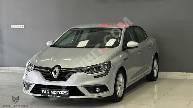 RENAULT MEGANE 2018 model available with a 30% down payment and installment plan over 36 months or a loan at 1.79%.