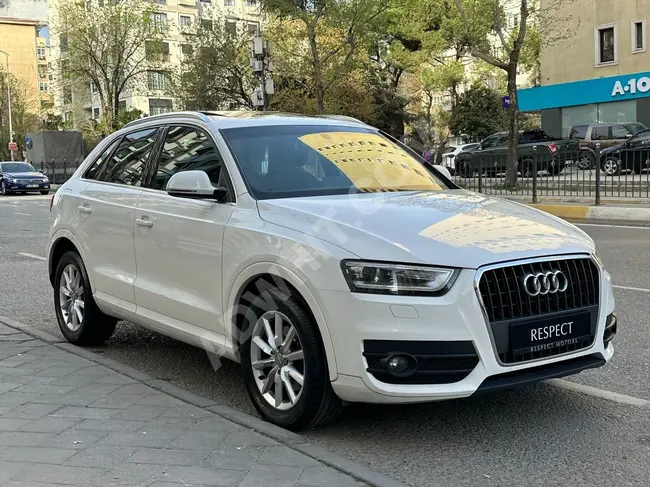 AUDI Q3 1.4 TFSI  موديل 2014 سقف بانورامي 95 الف كم بدون طلاء - من  RESPECT MOTORS