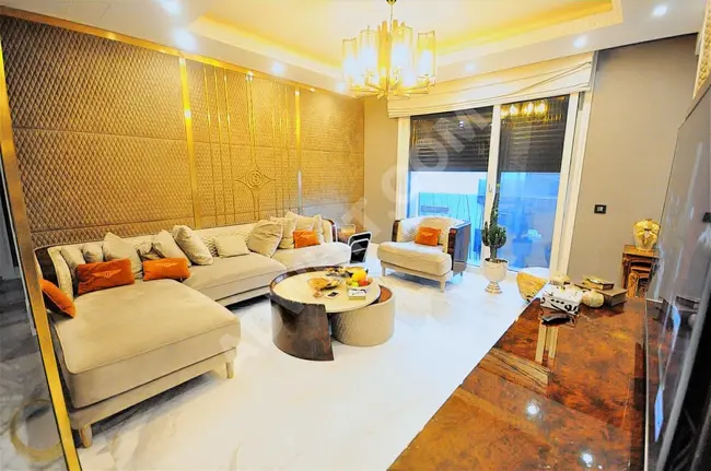 Luxury duplex apartment with a special design in the Delta Yalı complex in Yeşilköy