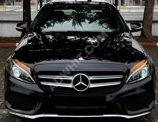 موديل 2014 MERCEDES C 180 AMG -سقف زجاجي-زينون-تدفئة-فئة أولى