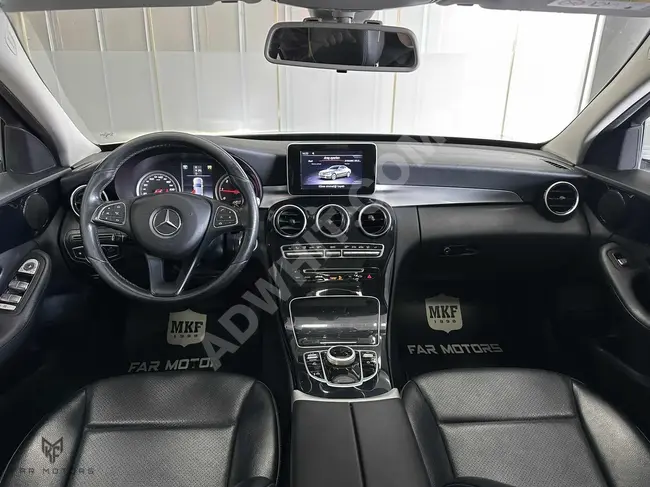 1.79 İLE KREDİ 141.000KM 2017 MERCEDES C200D SERVİS BAKIMLI