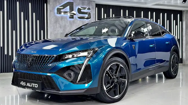 PEUGEOT 408  موديل2024  مساج سقف زجاجي  صندوق أمتعة كهربائي  مسافة 12,000 كم