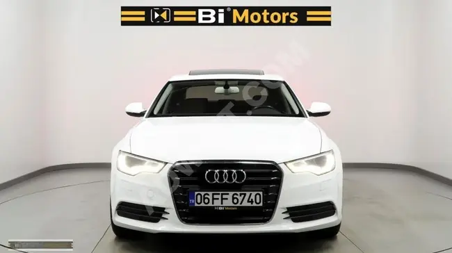 Audi A6 2.0 TDI - موديل 2014 - ديزل - فتحة سقف - تدفئة - بدون عيوب - من BI MOTORS