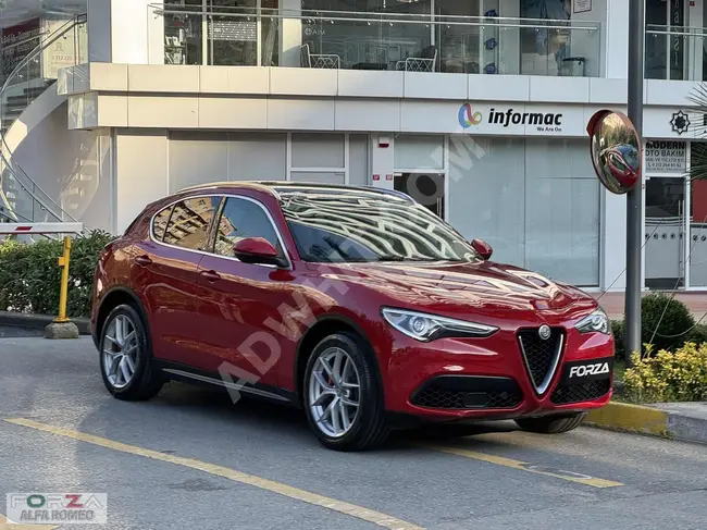 Alfa Romeo Stelvio 2.0 model 2018, without paint, unrivaled dealership edition