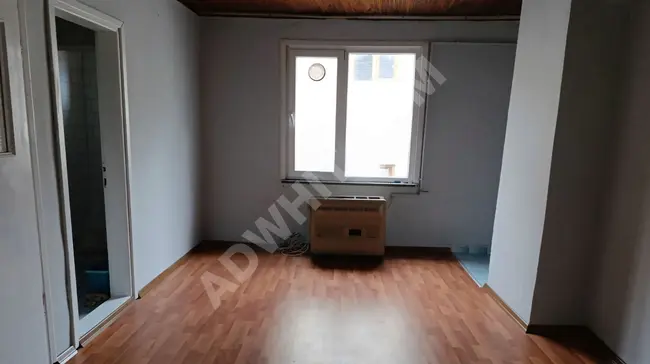 Apartment for rent 2+1 covering 75 square meters on the fourth floor, with natural gas, heating, and a clean painted kitchen.