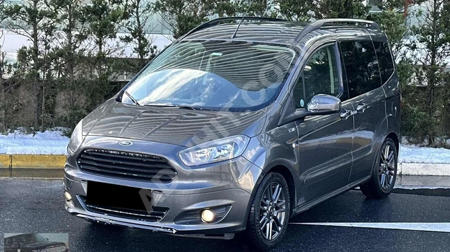 Ford Courier minivan, 2018 special edition - with 130,000 km without flaws and without repainting