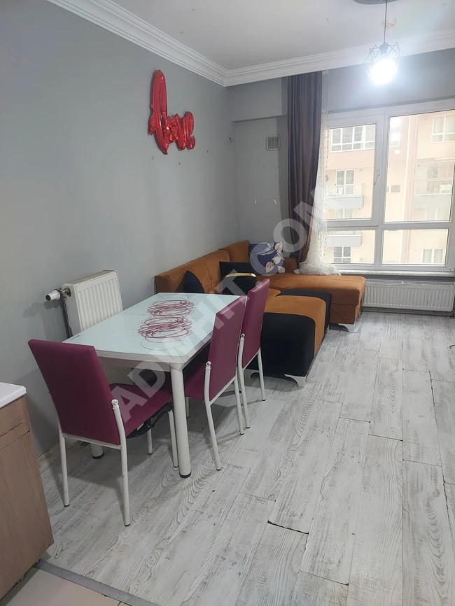 Furnished apartment for rent in Esenyurt within a residential complex