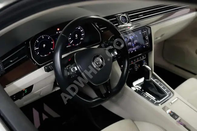 VW PASSAT 1.6 TDI  موديل 2019  تم صيانتها بدون عيوب منASTECH MOTORS