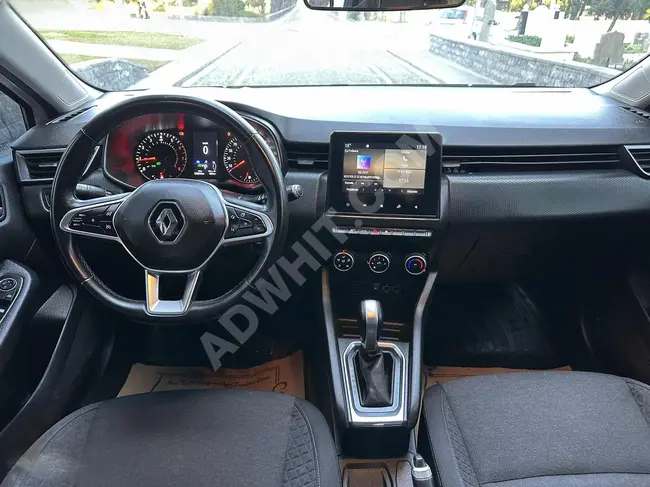 RENAULT CLIO 2020 model without changes with an advance payment of 250,000 Turkish Liras and the rest payable over 36 months in installments.