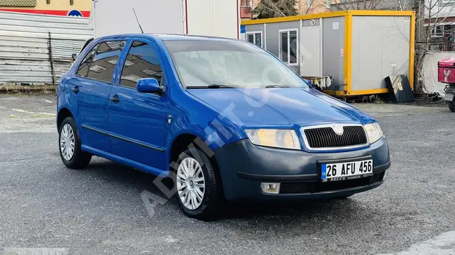 SKODA FABİA 1.4 CONFORT  موديل 2002  بنزين باقة كاملة منROYAL AUTO