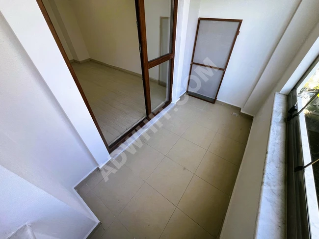 2+1 apartment for rent on the middle floor with a front-facing view and a separate kitchen with ample space