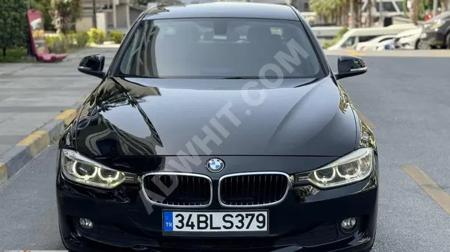 BMW 320i ED موديل   2014-قيادة. مرآة-كاميرا رؤية خلفية-جلد-بدون مصاريف-مُحافظة عليها