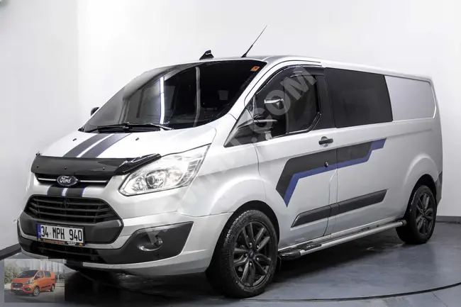 Ford Transit Custom, the only one in Turkey, seats 5 + 1, full specifications DELÜXE.