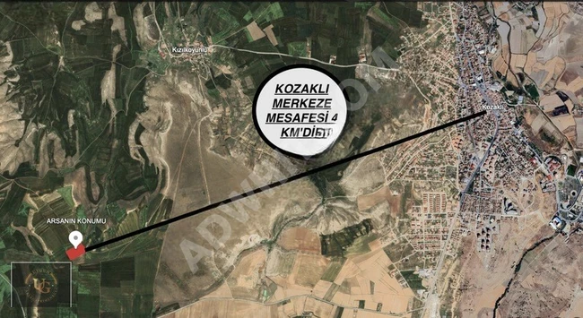 Land for sale in NEVŞEHİR KOZAKLI