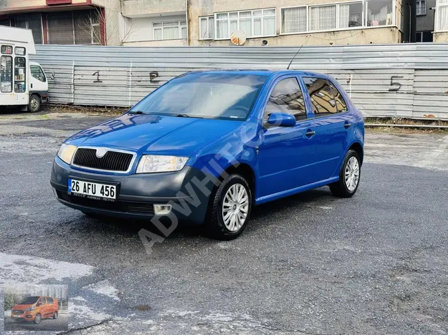 SKODA FABİA 1.4 CONFORT  موديل 2002  بنزين باقة كاملة منROYAL AUTO