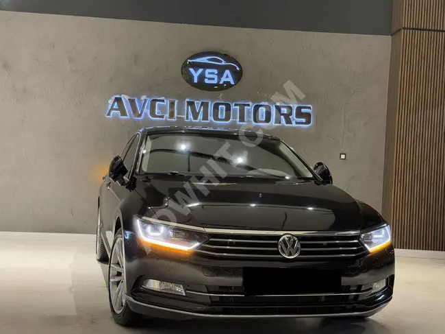 سيارة Volkswagen Passat موديل 2019 - بدون حوادث وبدون صدأ + شاشة عرض + ذاكرة + تدفئة مقاعد.