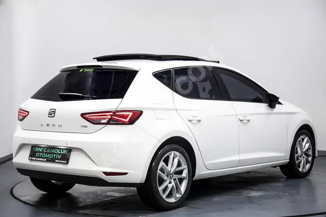 SEAT LEON 1.6 TDİ   موديل 2016  110حصان  حزمة STYLE  ناقل حركة  DSG عداد 92,300 كم