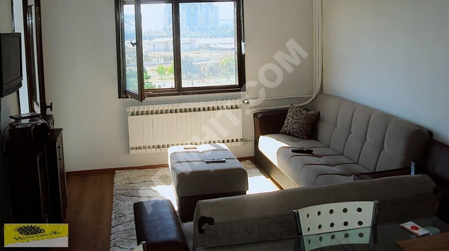 Furnished and renovated apartment with an open facade from HİTİT EMLAK