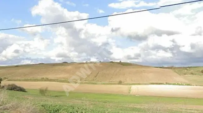 A plot of land measuring 356 square meters in the village of Çilingir in Arnavutköy