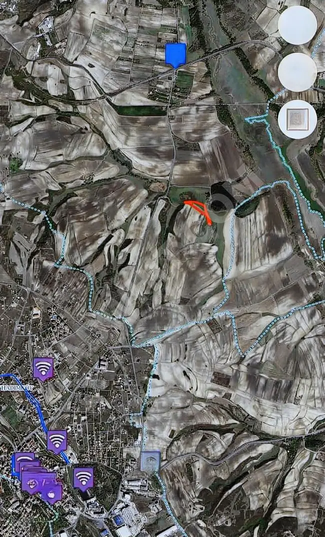 Land for sale with an area of 427 square meters in Dursunköy.