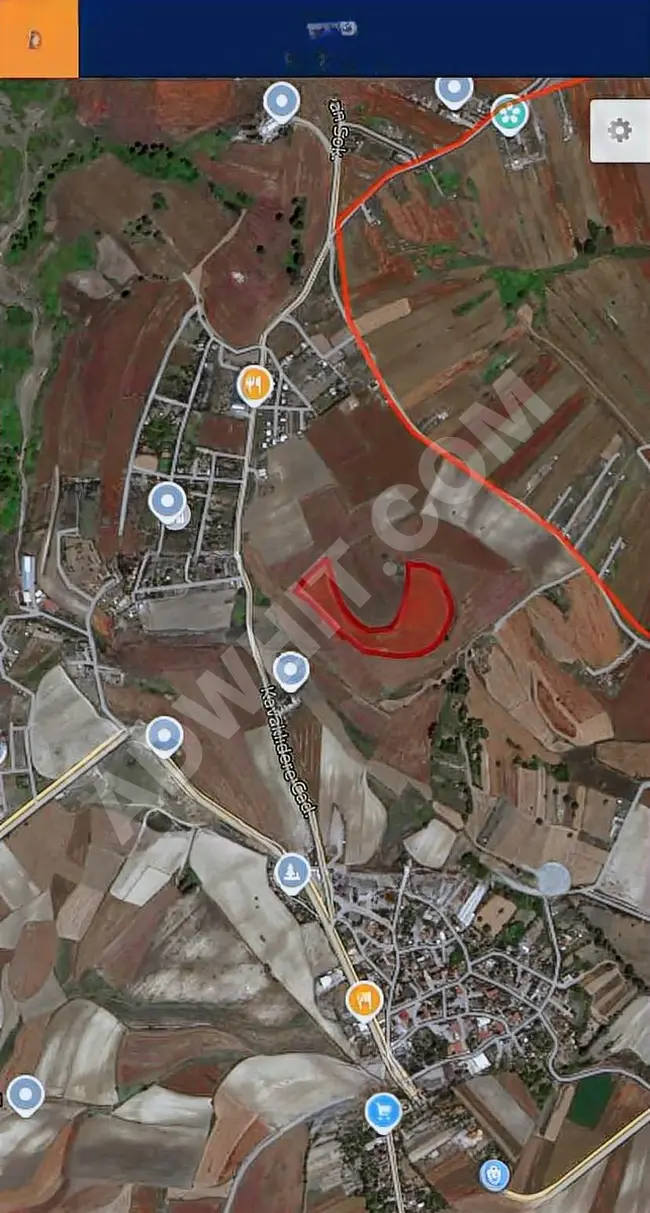 A plot of land measuring 356 square meters in the village of Çilingir in Arnavutköy