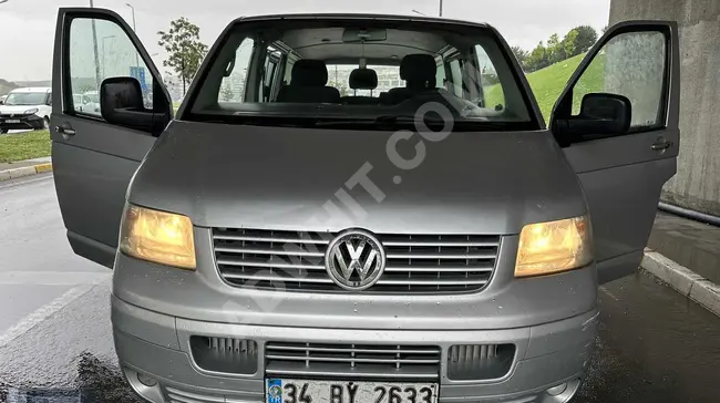 Volkswagen Transporter 2.5 TDI, Model 2005, with the option of installment payments over 6 or 12 months with deferred promissory notes through our company.