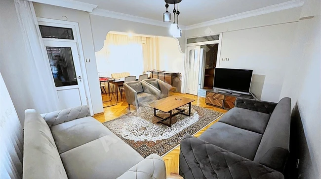 3+1 apartment, fully equipped, clean and well-maintained, on a middle floor near the center