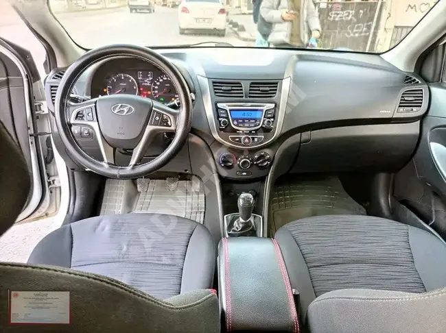 HYUNDAI ACCENT BLUE - موديل 2017 - 174 الف كم