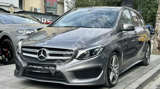 سيارة  MERCEDES B180 CDI AMG - سقف زجاجي - ALKANTARA