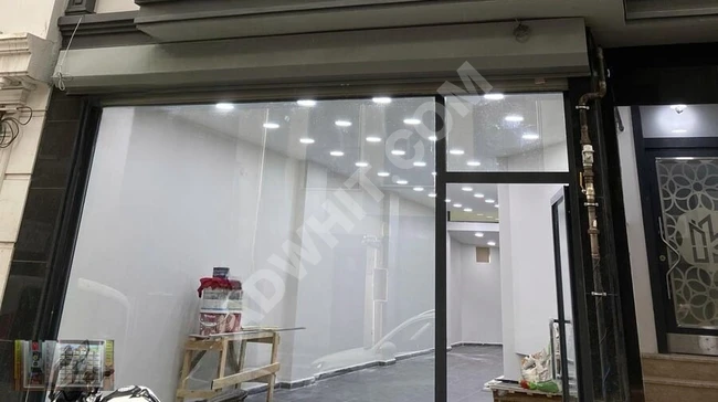 A shop on Fatih Akkoyunlu Street – direct entrance and a basement floor in a new building – 💰 Price: 115,000 TL