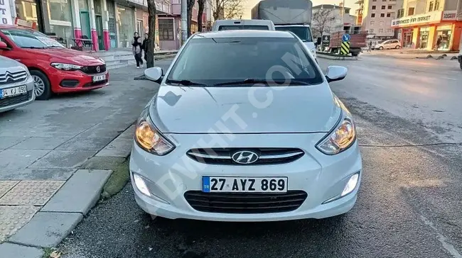 HYUNDAI ACCENT BLUE - موديل 2017 - 174 الف كم